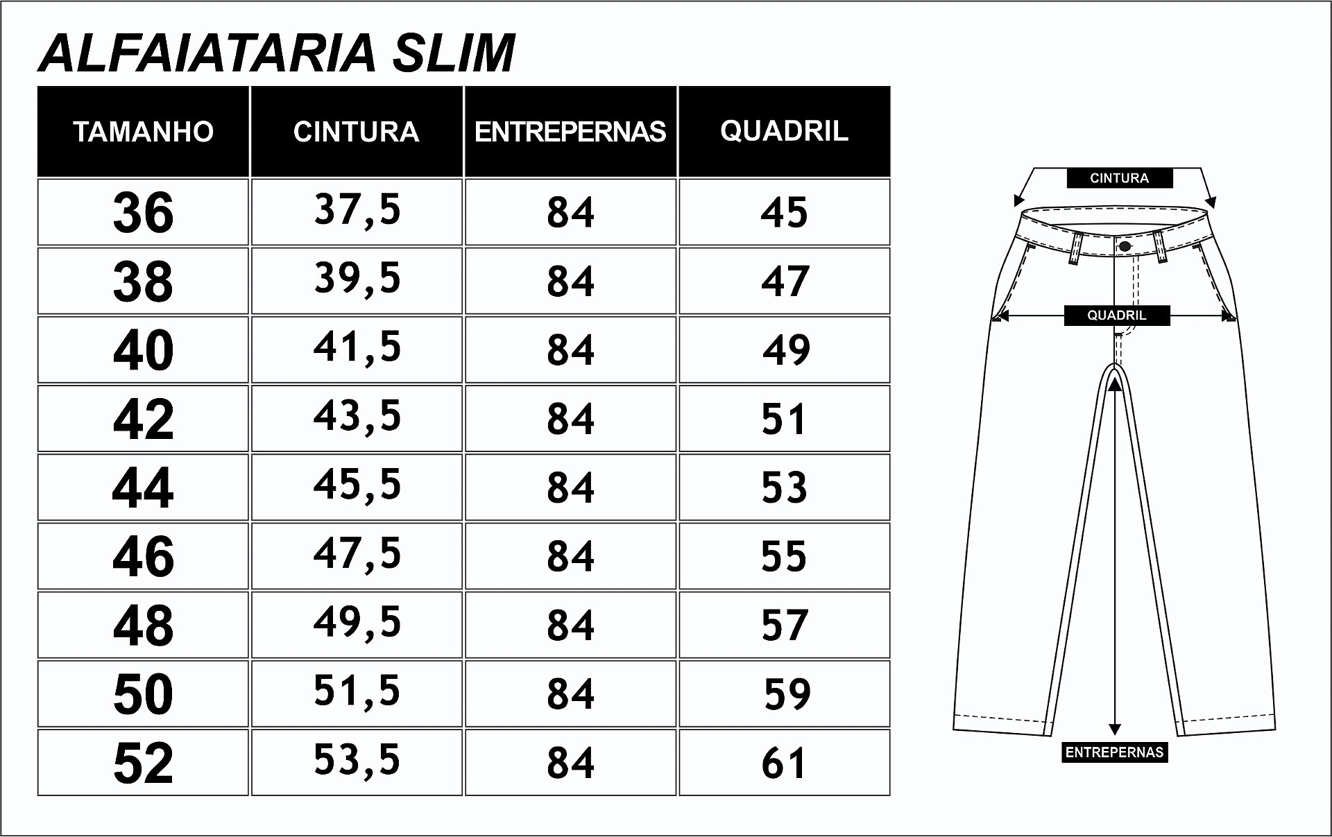 Imagem com medidas do produto.